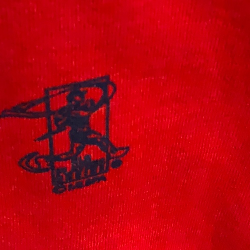 Atlanta Braves Vintage Red T-Shirt Chipper Jones - Picture 3 of 8